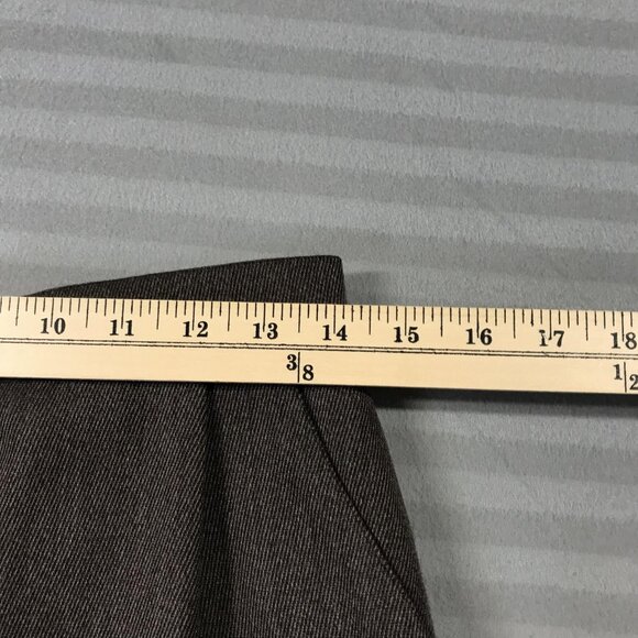 Harry Rosen Skirt Suit Womens 10 Brown Plaid Wool Cashmere Blazer Jacket Set - Picture 15 of 16